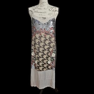 Zara Limited Addition Beaded Dress Size S 7521/320